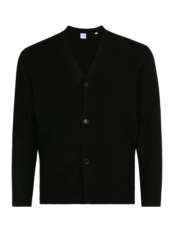 Jack & Jones Plus Jack & Jones Plus Плетена жилетка 'Ollie'  черно
