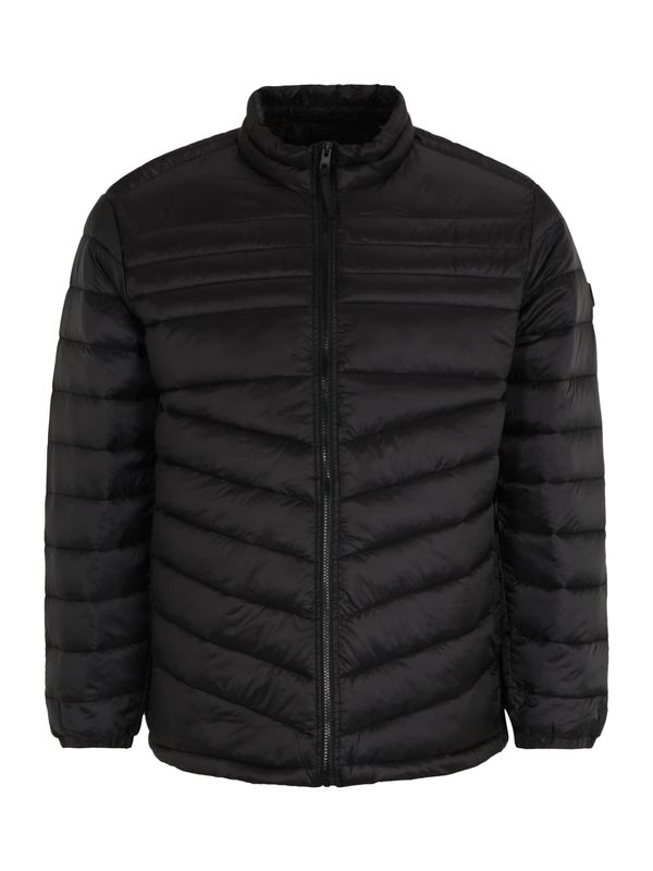 Jack & Jones Plus Jack & Jones Plus Преходно яке 'Hero'  черно