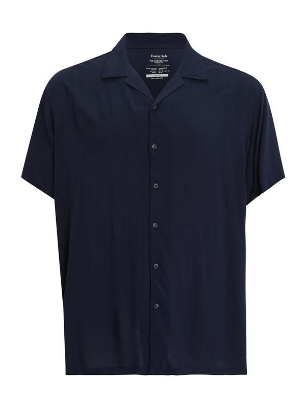 Jack & Jones Plus Jack & Jones Plus Риза 'Jeff'  нейви синьо