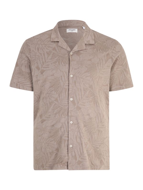 Jack & Jones Plus Jack & Jones Plus Риза 'NAEL'  мока