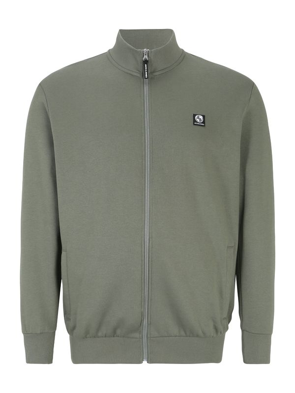 Jack & Jones Plus Jack & Jones Plus Суичъри с качулка 'DUST'  маслина
