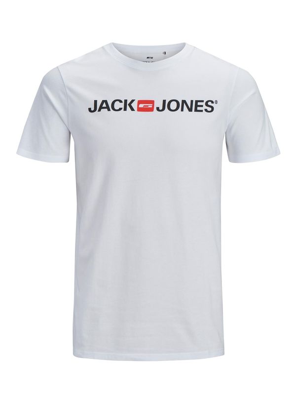 Jack & Jones Plus Jack & Jones Plus Тениска  нейви синьо / гренадин / бяло