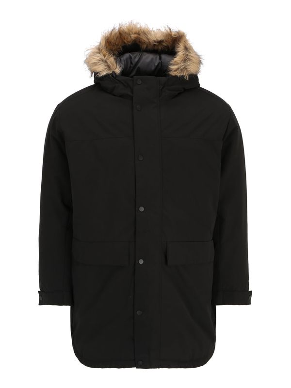 Jack & Jones Plus Jack & Jones Plus Зимна парка 'CHAMP'  черно