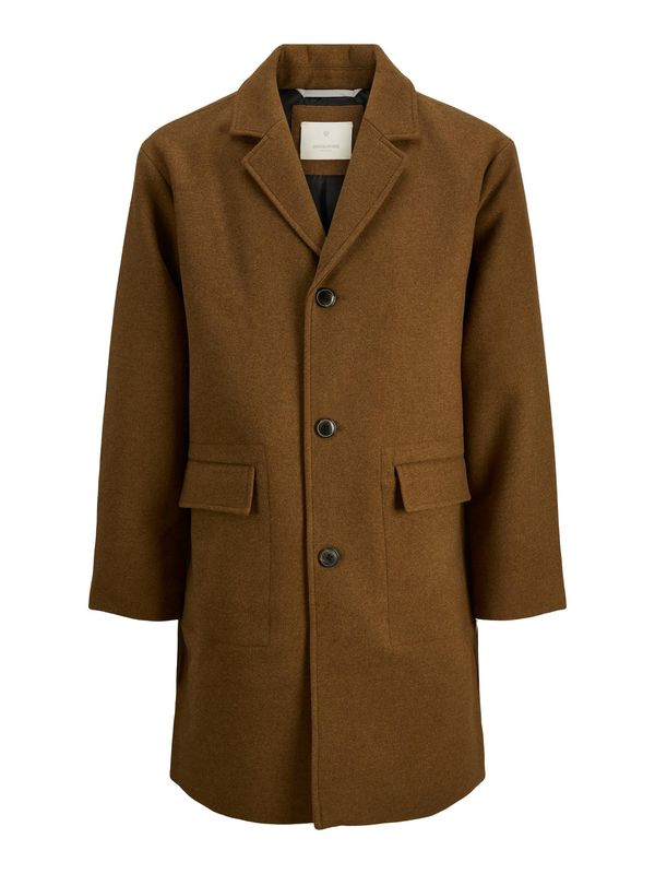 JACK & JONES JACK & JONES Преходно палто 'CLINTON'  ръждиво кафяво