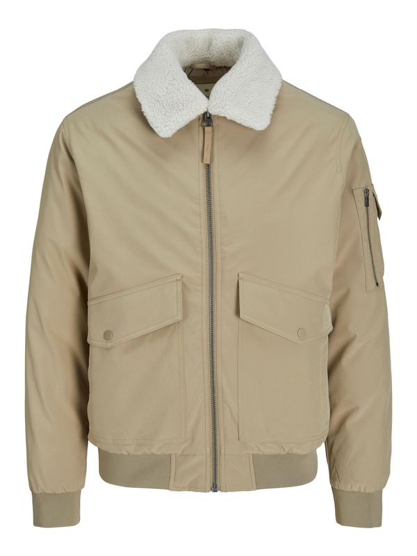 JACK & JONES JACK & JONES Преходно яке  бежово / бяло