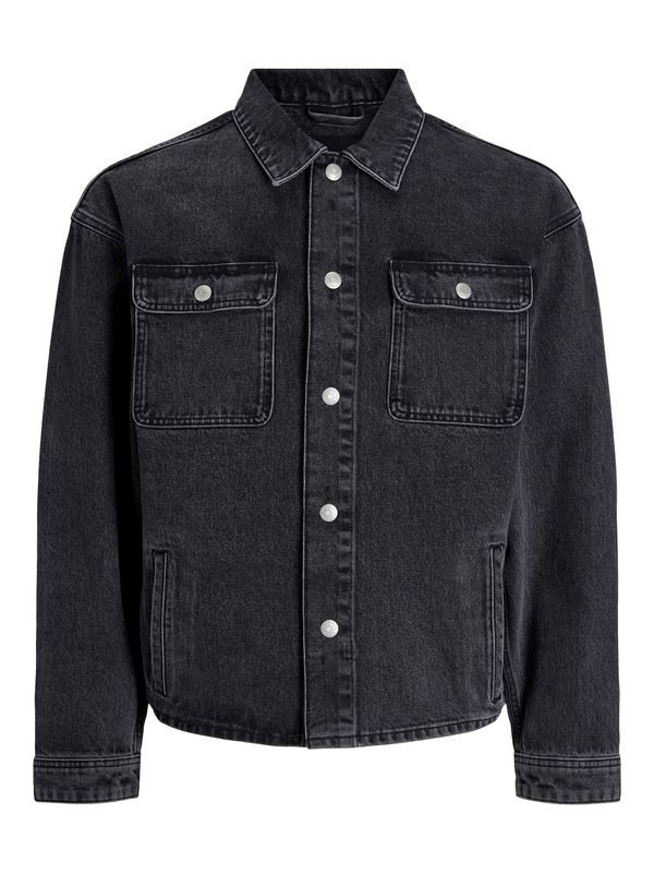JACK & JONES JACK & JONES Преходно яке 'Chase'  черен деним