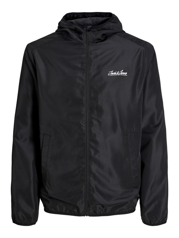 JACK & JONES JACK & JONES Преходно яке 'Oliver'  черно / бяло
