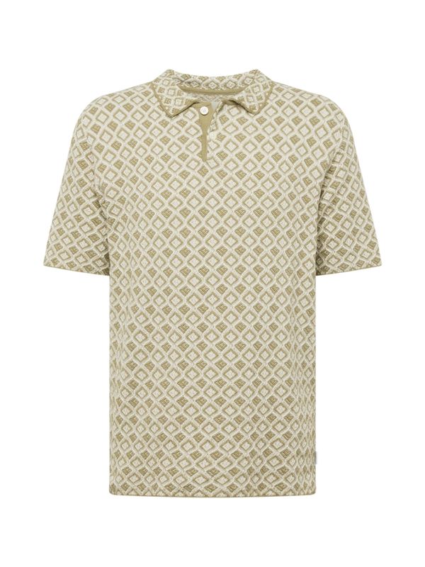 JACK & JONES JACK & JONES Пуловер 'BLUMARCO'  маслина / бяло