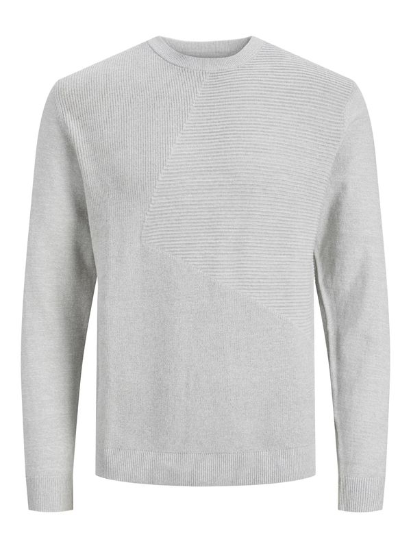 JACK & JONES JACK & JONES Пуловер 'BROOKLYN'  светлосиво