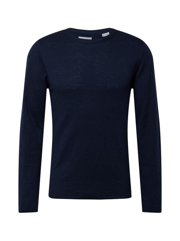 JACK & JONES JACK & JONES Пуловер 'Elinen'  нейви синьо