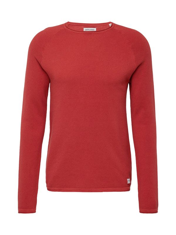 JACK & JONES JACK & JONES Пуловер 'Hill'  алено