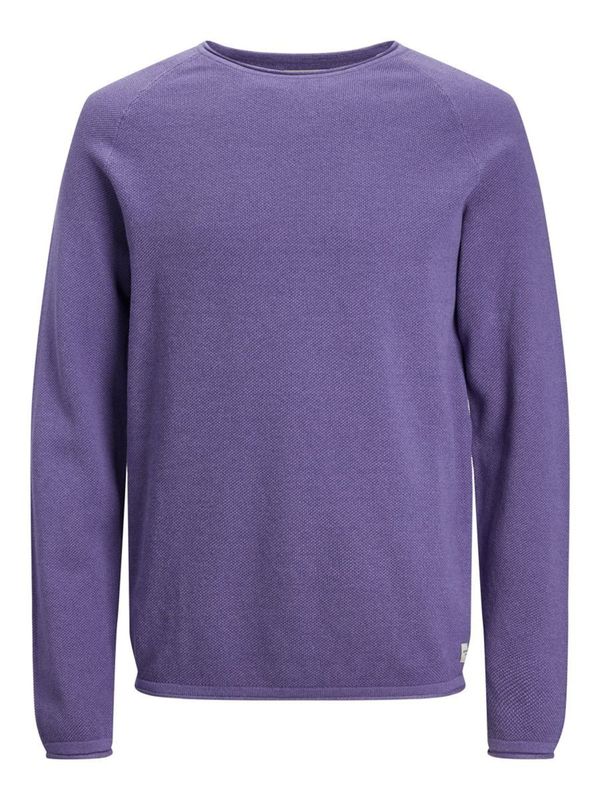 JACK & JONES JACK & JONES Пуловер 'Hill'  лилав
