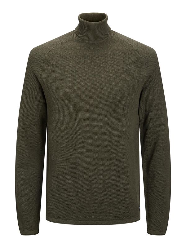 JACK & JONES JACK & JONES Пуловер 'HILL'  маслина