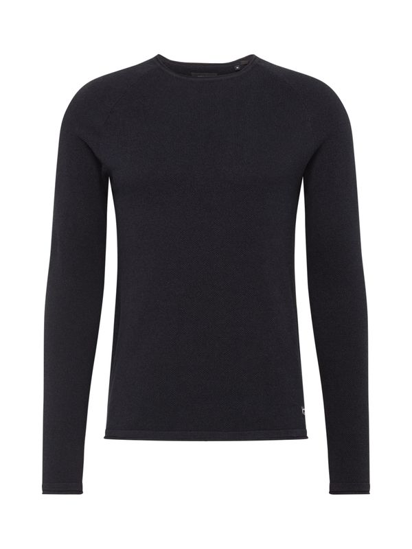 JACK & JONES JACK & JONES Пуловер 'Hill'  нейви синьо