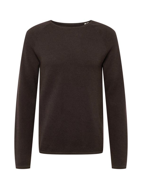 JACK & JONES JACK & JONES Пуловер 'Hill'  тъмнокафяво