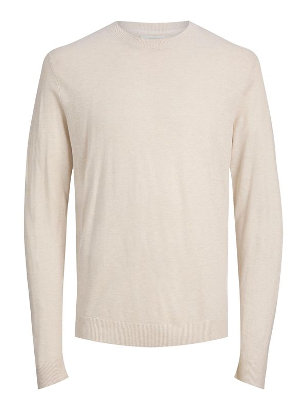 JACK & JONES JACK & JONES Пуловер 'Igor'  светлобежово