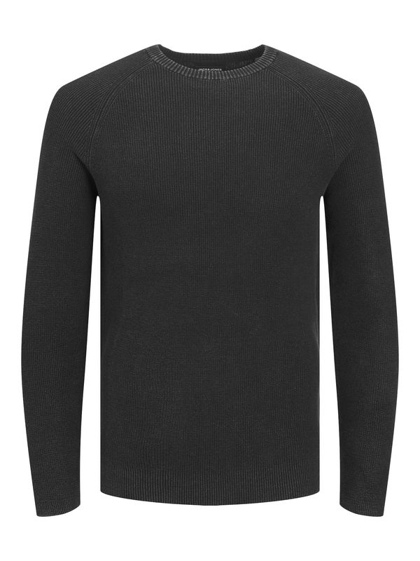 JACK & JONES JACK & JONES Пуловер 'Matt'  черно