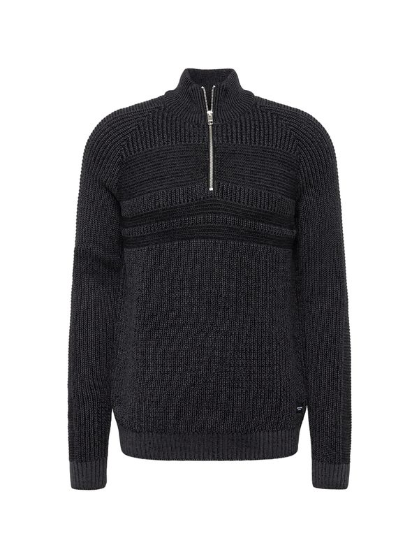 JACK & JONES JACK & JONES Пуловер 'POWER'  черно