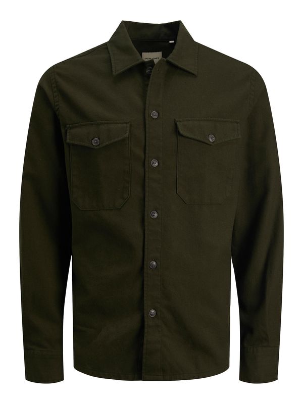 JACK & JONES JACK & JONES Риза 'Jay'  тъмнозелено