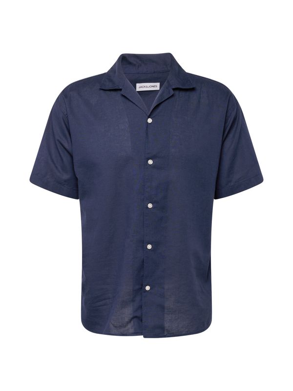 JACK & JONES JACK & JONES Риза  нейви синьо