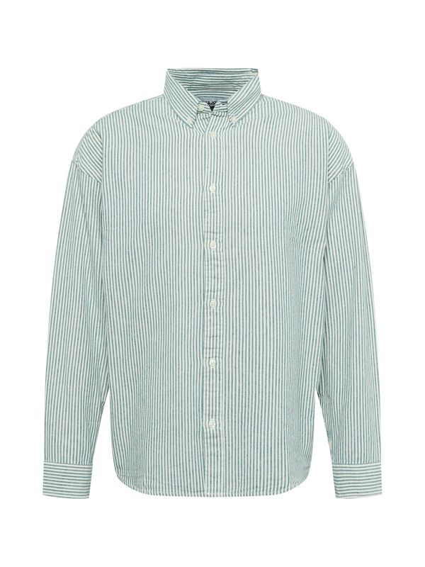 JACK & JONES JACK & JONES Риза 'SPRING'  нефритено зелено / бяло