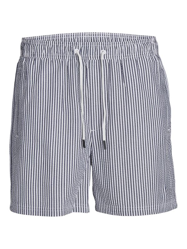 JACK & JONES JACK & JONES Шорти за плуване 'FIJI'  нейви синьо / бяло