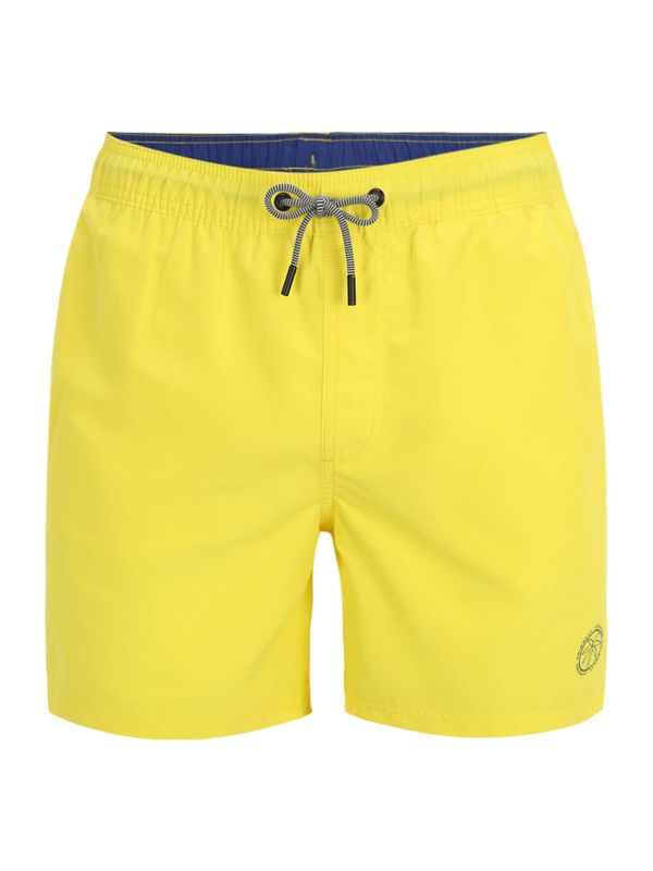 JACK & JONES JACK & JONES Шорти за плуване 'FIJI'  нощно синьо / жълто