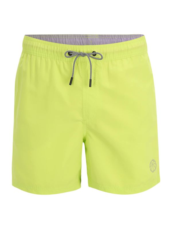 JACK & JONES JACK & JONES Шорти за плуване 'Fiji'  сиво / лайм