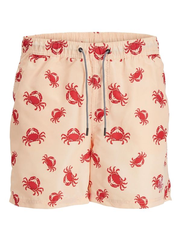 JACK & JONES JACK & JONES Шорти за плуване 'FIJI SWIM'  кайсия / червено