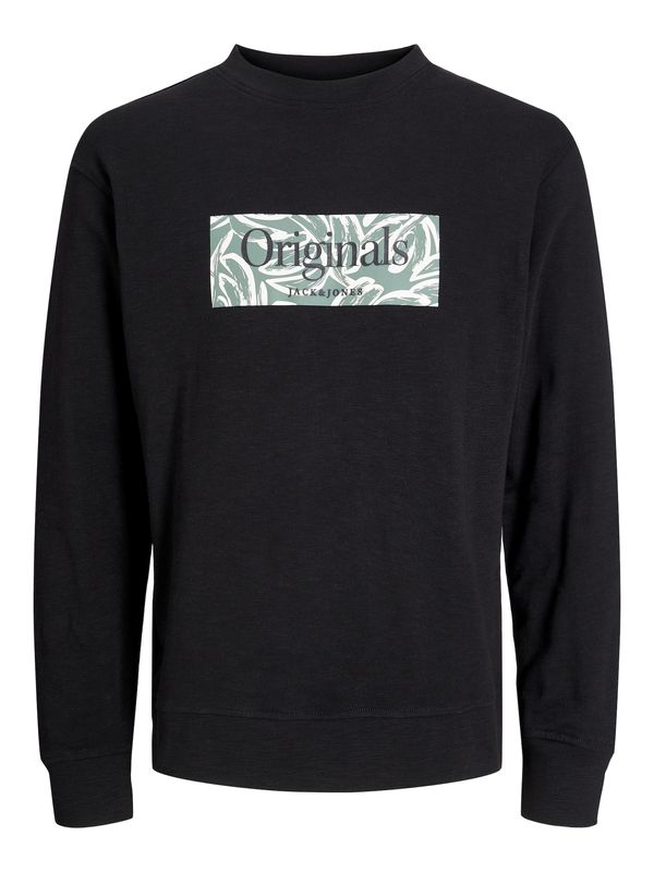 JACK & JONES JACK & JONES Суичър 'Lafayette'  мента / черно / бяло