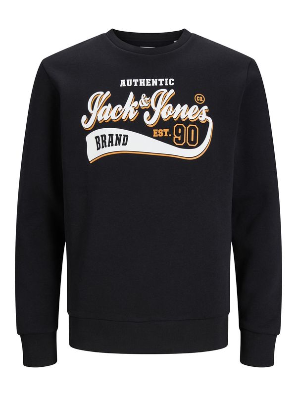 JACK & JONES JACK & JONES Суичър  мед / черно / бяло