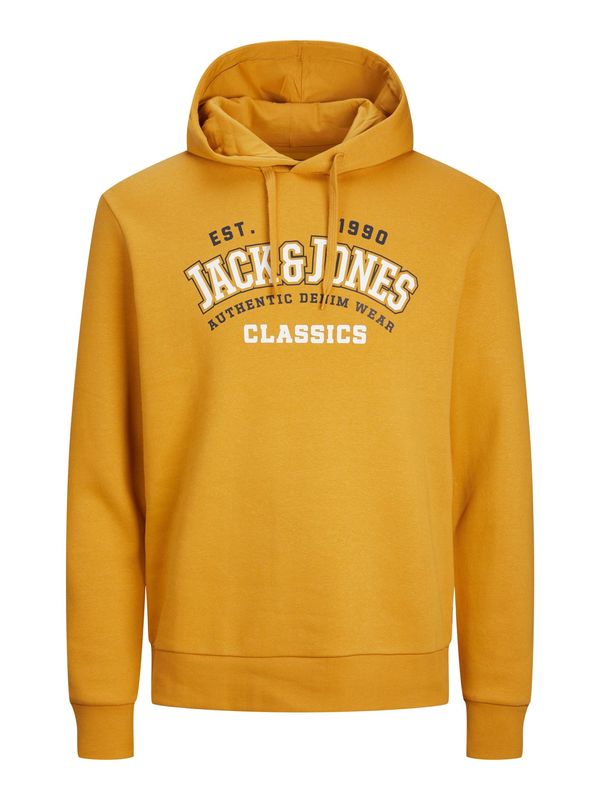 JACK & JONES JACK & JONES Суичър  нейви синьо / къри / бяло
