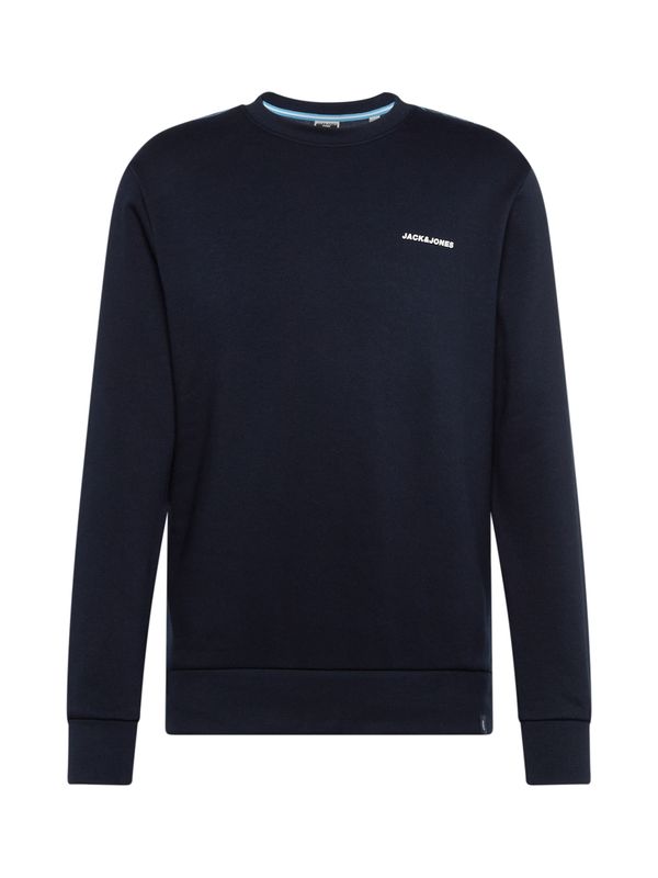 JACK & JONES JACK & JONES Суичър 'PARKER'  нейви синьо / светлосиньо / бяло