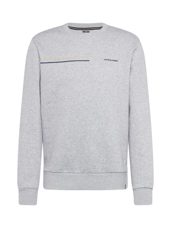 JACK & JONES JACK & JONES Суичър 'PARKER'  светлосиво / черно