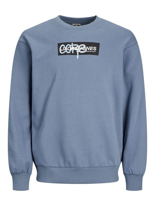 JACK & JONES JACK & JONES Суичър 'SUMMER'  опал / гълъбово синьо / черно / бяло