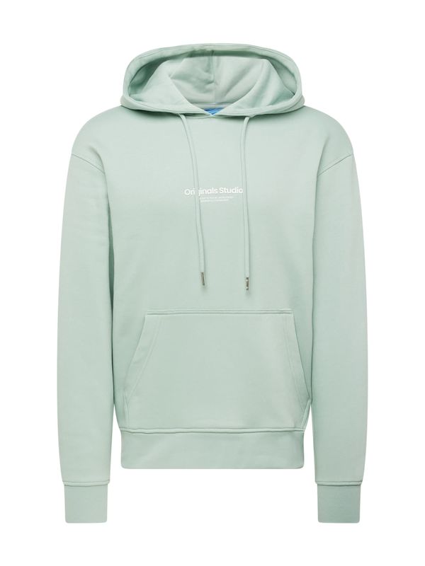 JACK & JONES JACK & JONES Суичър 'VESTERBRO'  мента / бяло