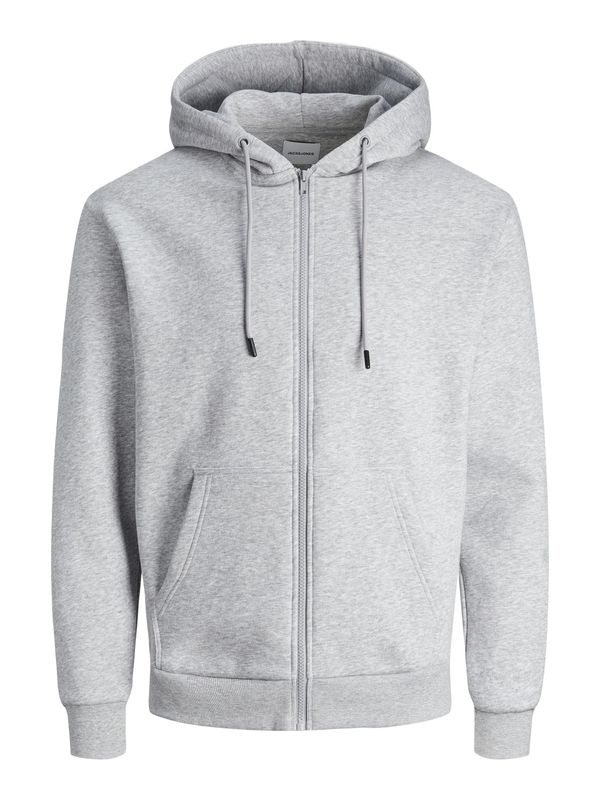 JACK & JONES JACK & JONES Суичъри с качулка 'Bradley'  сив меланж