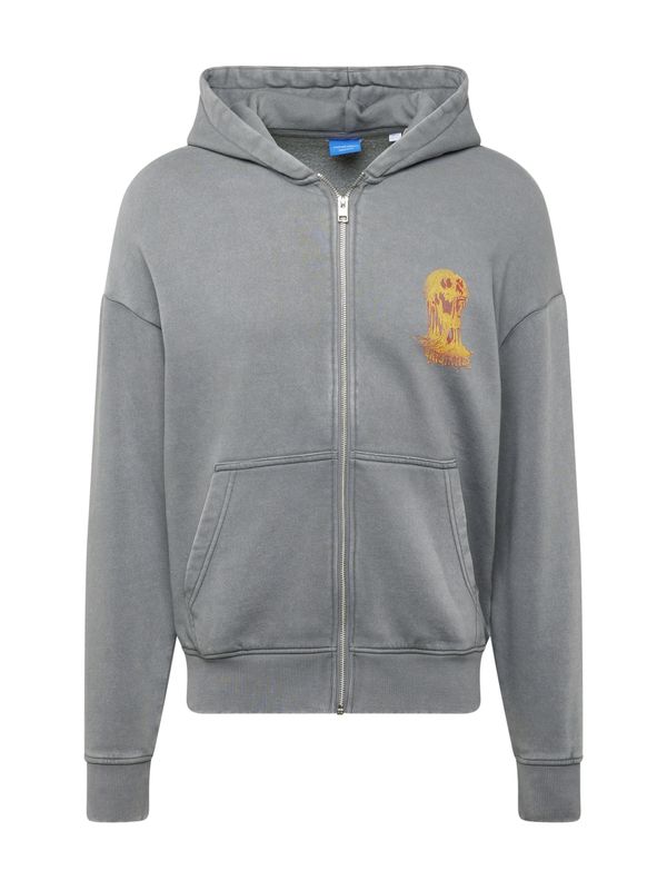 JACK & JONES JACK & JONES Суичъри с качулка  жълто / тъмносиво / оранжево