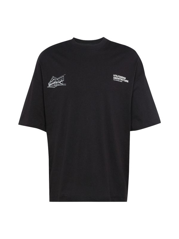 JACK & JONES JACK & JONES Тениска 'Arch'  черно / бяло