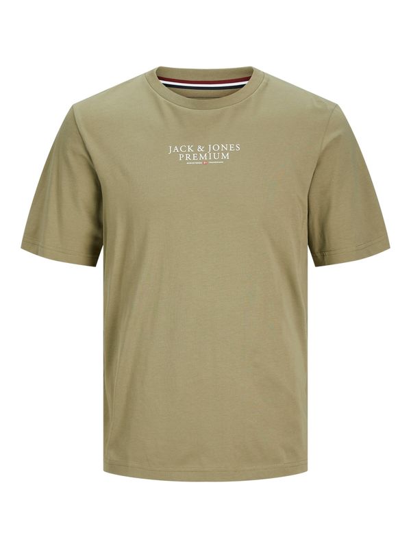 JACK & JONES JACK & JONES Тениска 'ARCHIE'  каки / червено / бяло