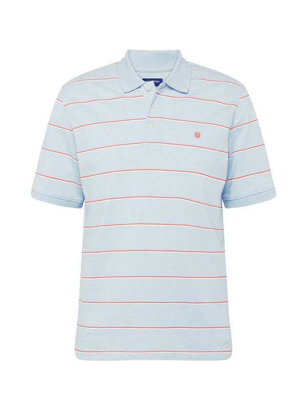 JACK & JONES JACK & JONES Тениска 'BLUWIN'  светлосиньо / червено / бяло
