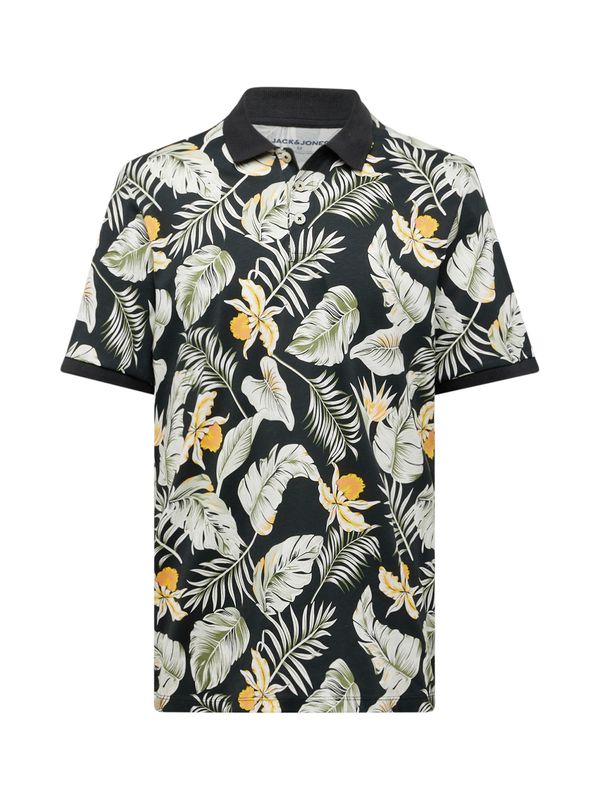 JACK & JONES JACK & JONES Тениска 'CHILL'  светлозелено / оранжево / черно