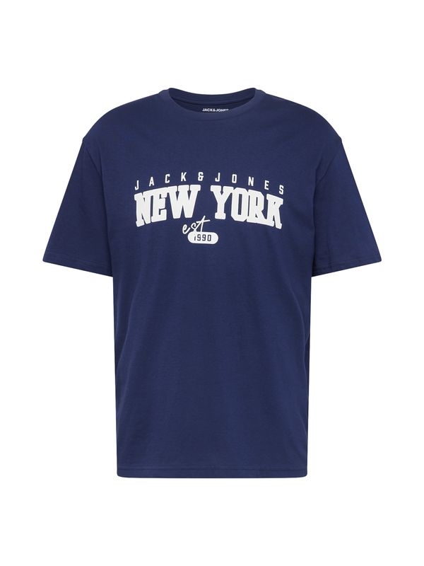 JACK & JONES JACK & JONES Тениска 'CORY'  нейви синьо / мръсно бяло