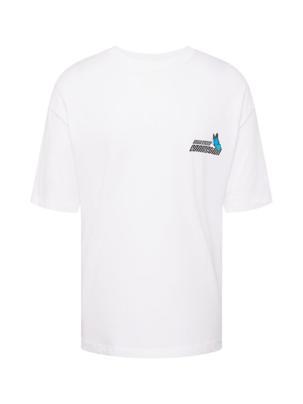 JACK & JONES JACK & JONES Тениска 'CYBERSPACE'  лазурно синьо / златистожълто / черно / бяло