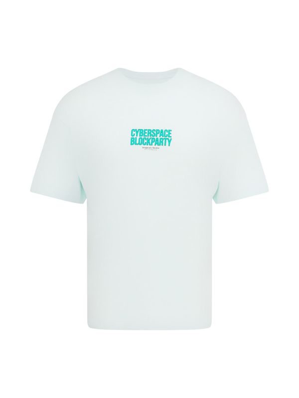 JACK & JONES JACK & JONES Тениска 'CYBERSPACE'  пастелно синьо / жълто / нефритено зелено / оранжево