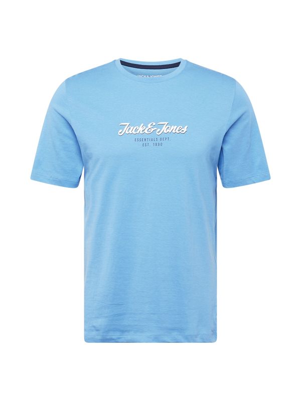 JACK & JONES JACK & JONES Тениска 'HENRY'  синьо / светлосиньо / бяло