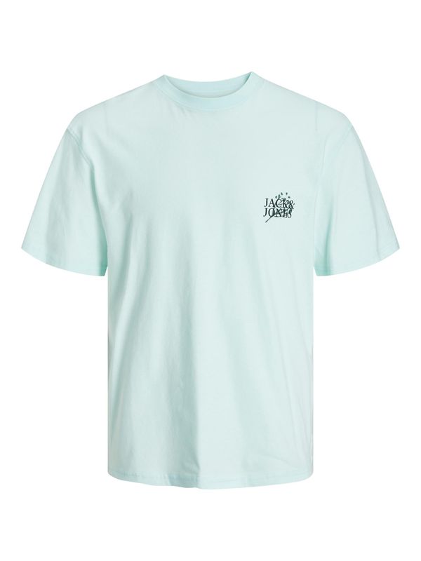 JACK & JONES JACK & JONES Тениска 'Lafayette'  лазурно синьо / тревнозелено / черно