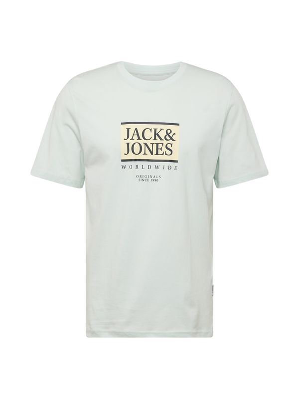 JACK & JONES JACK & JONES Тениска 'LAFAYETTE'  пастелно синьо / жълто / черно