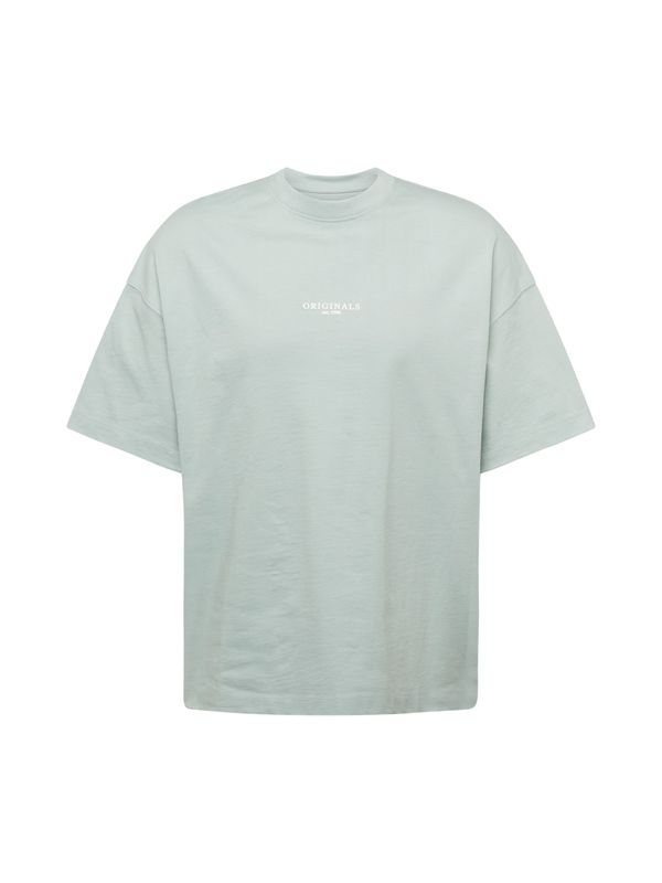 JACK & JONES JACK & JONES Тениска 'SANTORINI'  мента / бяло