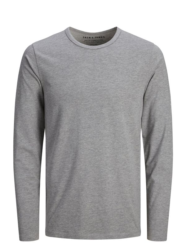 JACK & JONES JACK & JONES Тениска  сив меланж